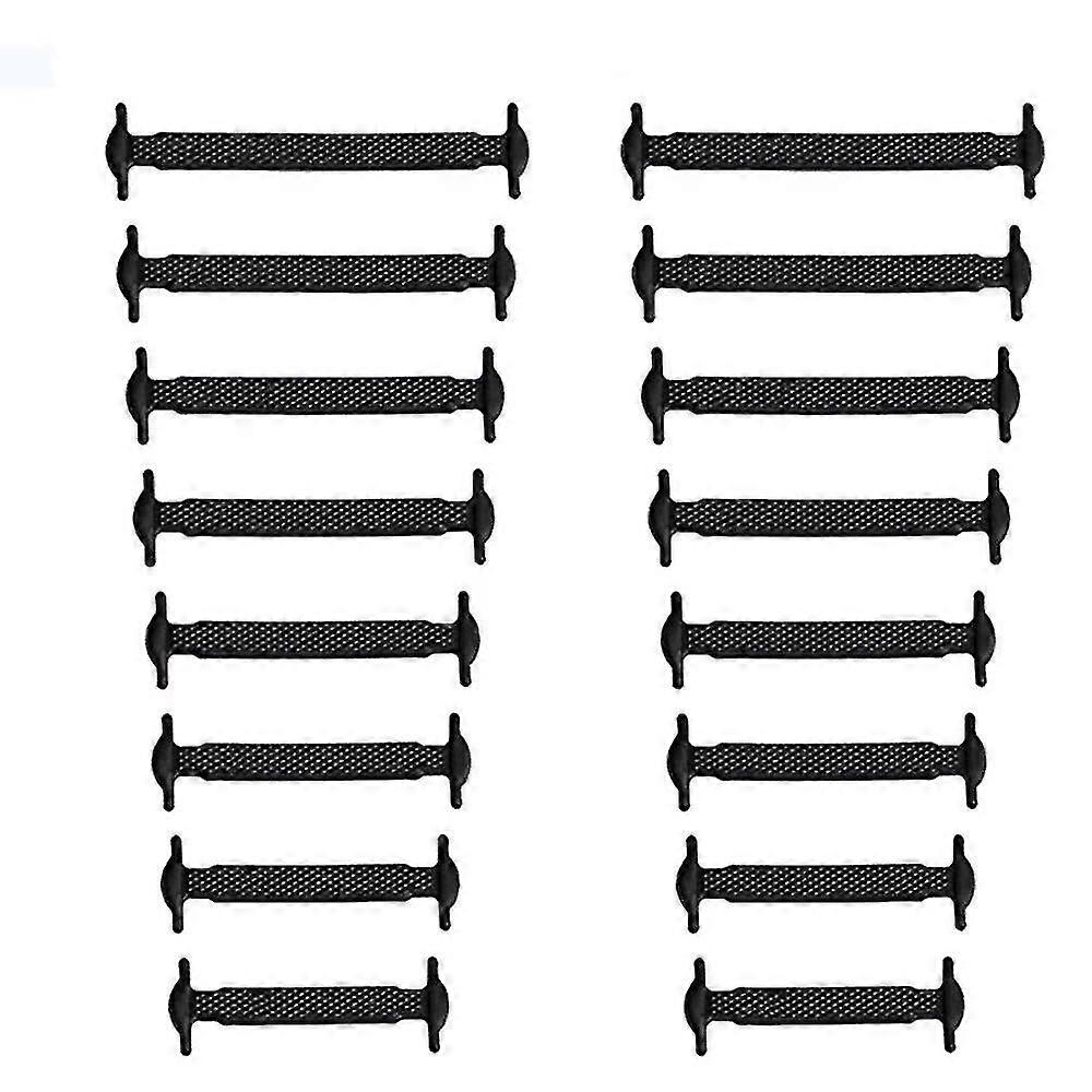 Elastic Silicone Shoelaces Flat Loopless Shoelaces