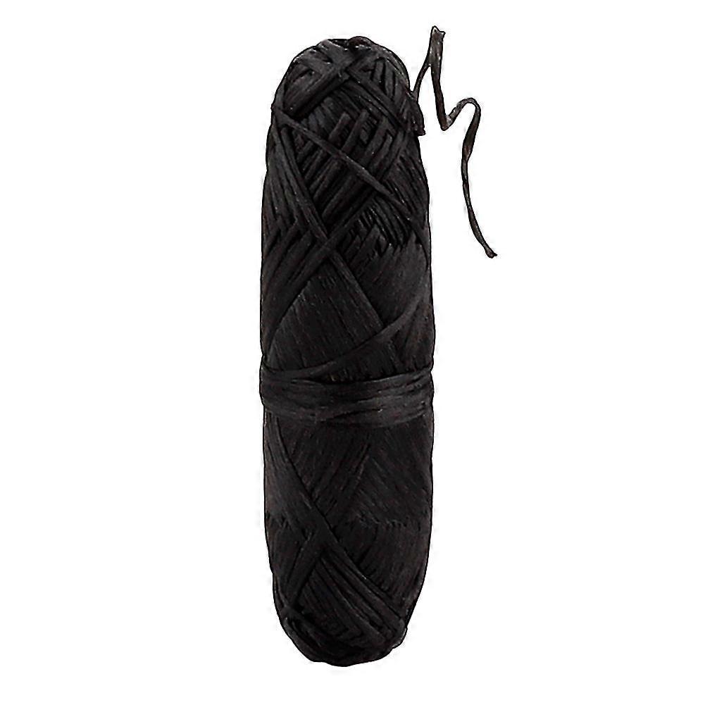 Black Biodegradable Bamboo Charcoal Dental Floss Rolls With Refillable Jar Size 3