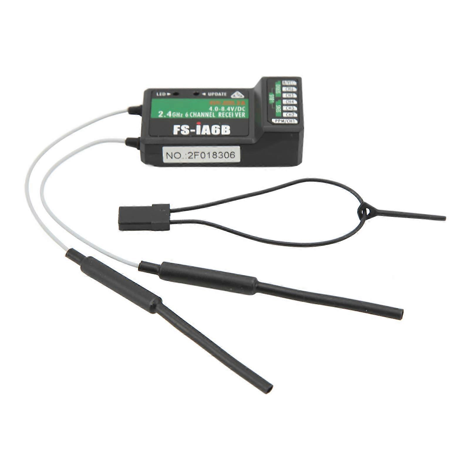 FS IA6B Receiver 2.4G 6CH I BUS PPM Receiver for FS I4 FS I6 FS I10 FS GT2E FS GT2G Transmitter