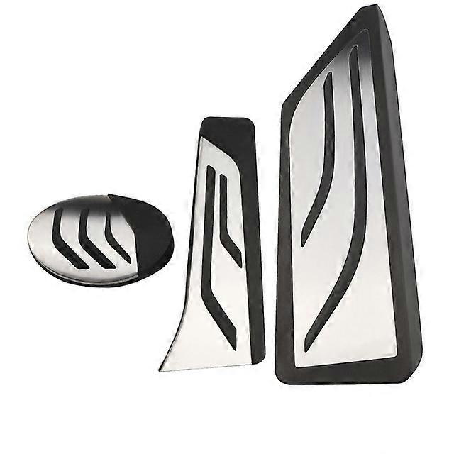 Stainless Steel Car Pedals Accelerator Gas Brake Rest Pedal Cover for BMW X1 F48 X2 F39 1 2 Series F40 F45 F46 Accessories