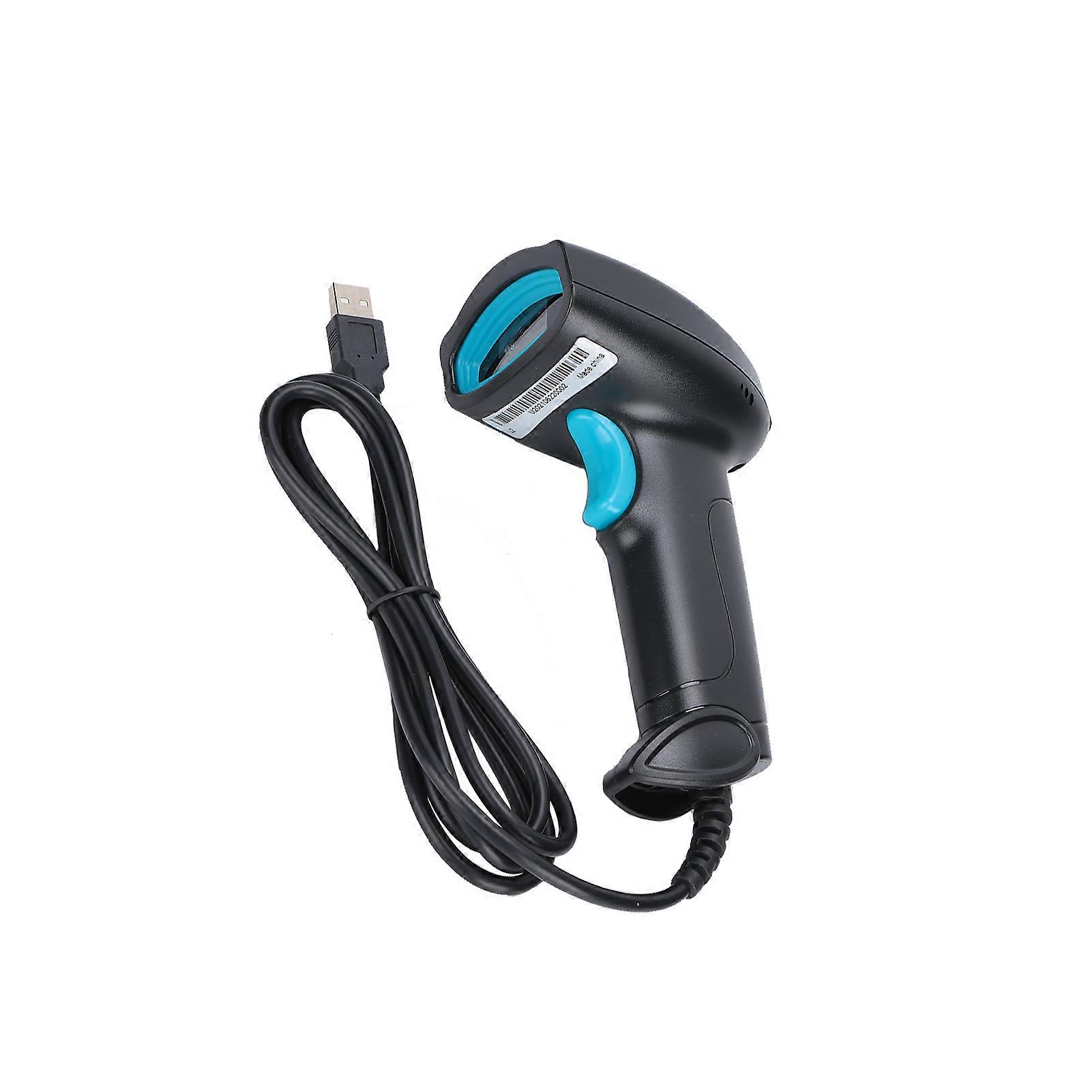 Handheld Wireless Barcode Scanner U2 with 360 Reading Dustproof Waterproof IP54 USB sized ergonomic