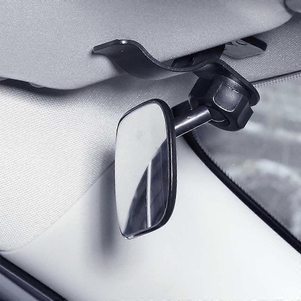 Car Rearview Mirror, Adjustable Car Vanity Mirrors, Car Rear Seat Viewing Mirror Rear Convex Mirrors, Universal ABS Mirrors Car Accessories