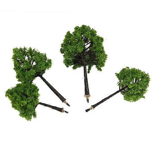 4pcs 2.76 Inch - 3.94 Inch Scenery Landscape Model Trees