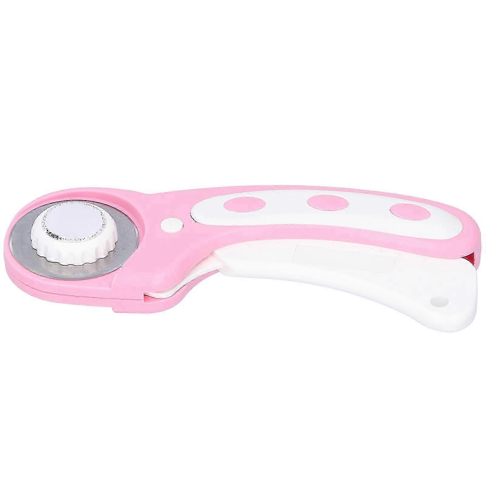 Rotary Cutter 45mm for Patchwork Quilting Sewing DIY Leather Cutting with Squeeze Handle