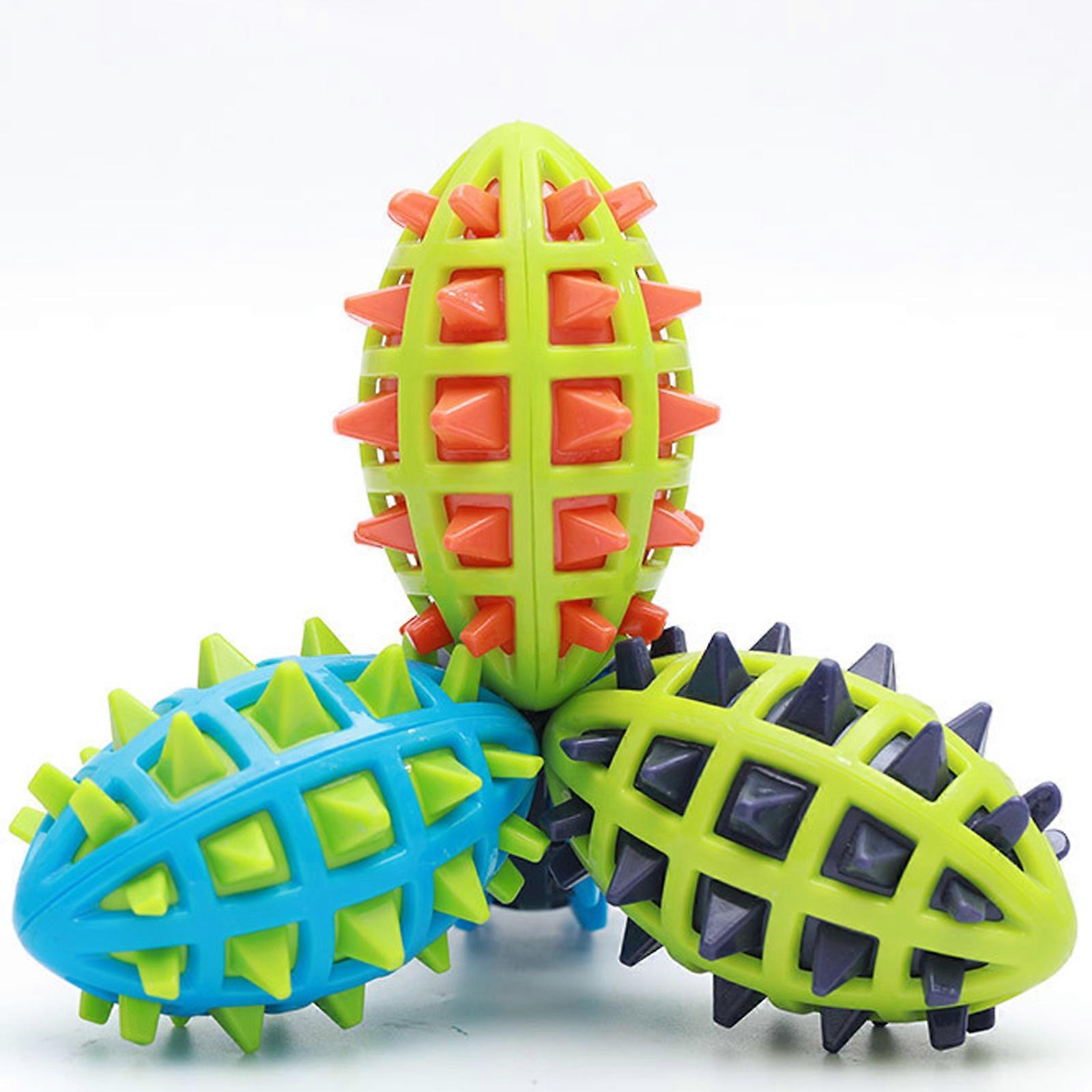 NEW Dog Toys Chewers for Aggressive Indestructible Squeaky Dog Chew Toy Fetch Ball