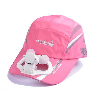 Corée Usb Visière Cap Bleu Séchage rapide