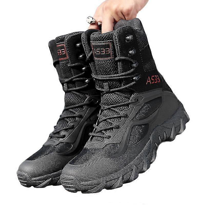 Botas táticas militares altas botas 41 cáqui