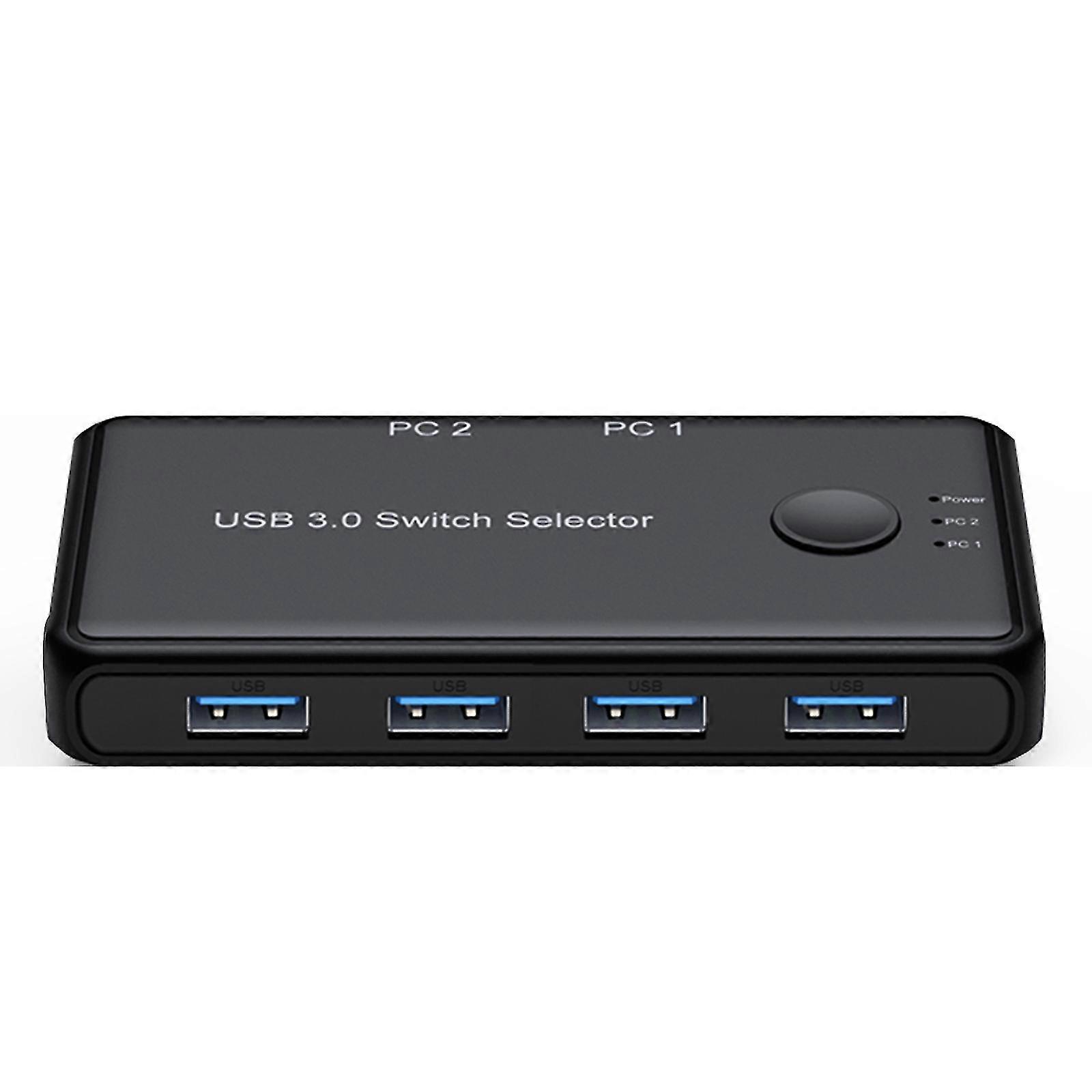 Usb Kvm Switch Usb 3.0 2.0 Switcher Kvm Switch For Windows10 Pc Keyboard Mouse