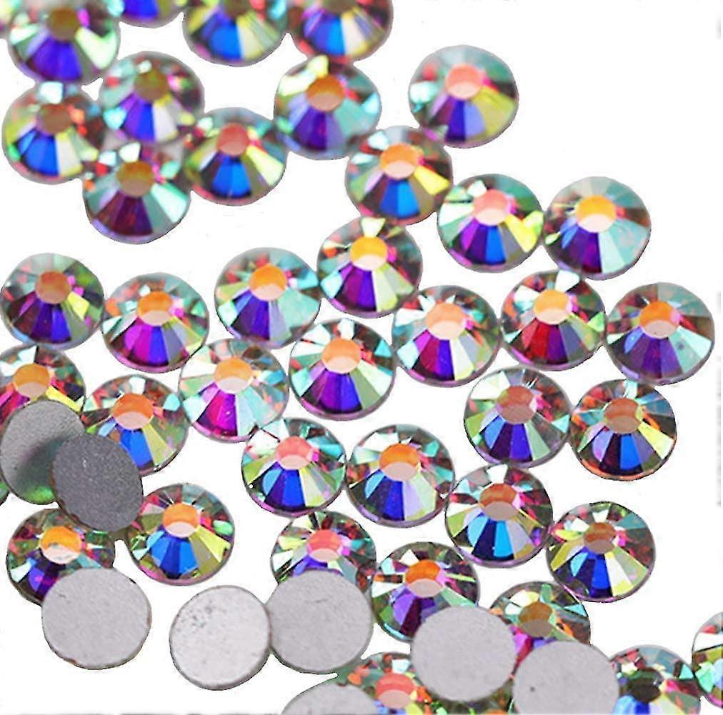 1440pcs Glue Fix Crystal Ab Flatback Strass (ss20)