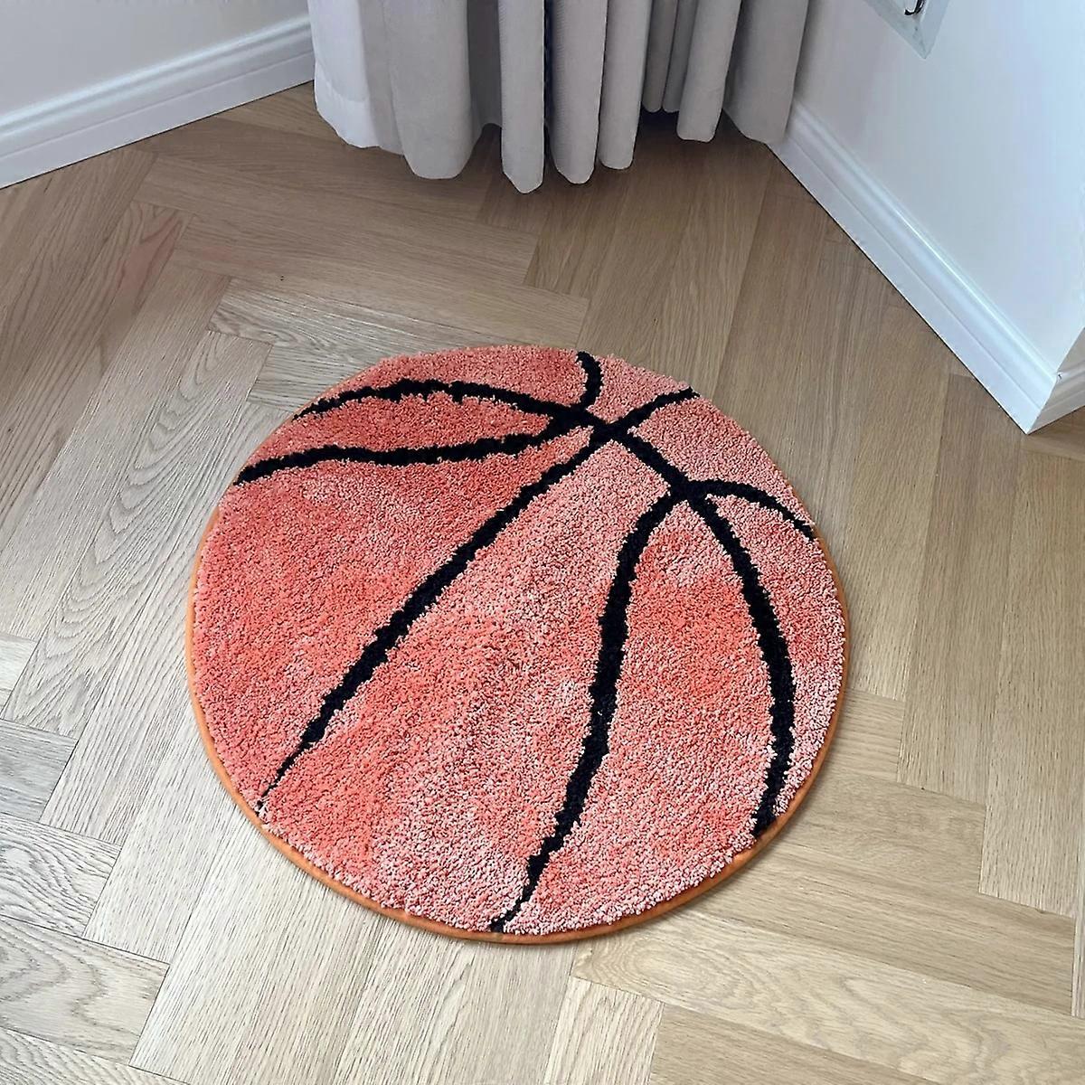 Basketball Tufted Rugs Doormat Mat Anti-Slip Kitchen Bedroom Handmade Tufted Rug Carpet Living Room Entrance Rug Home Deco