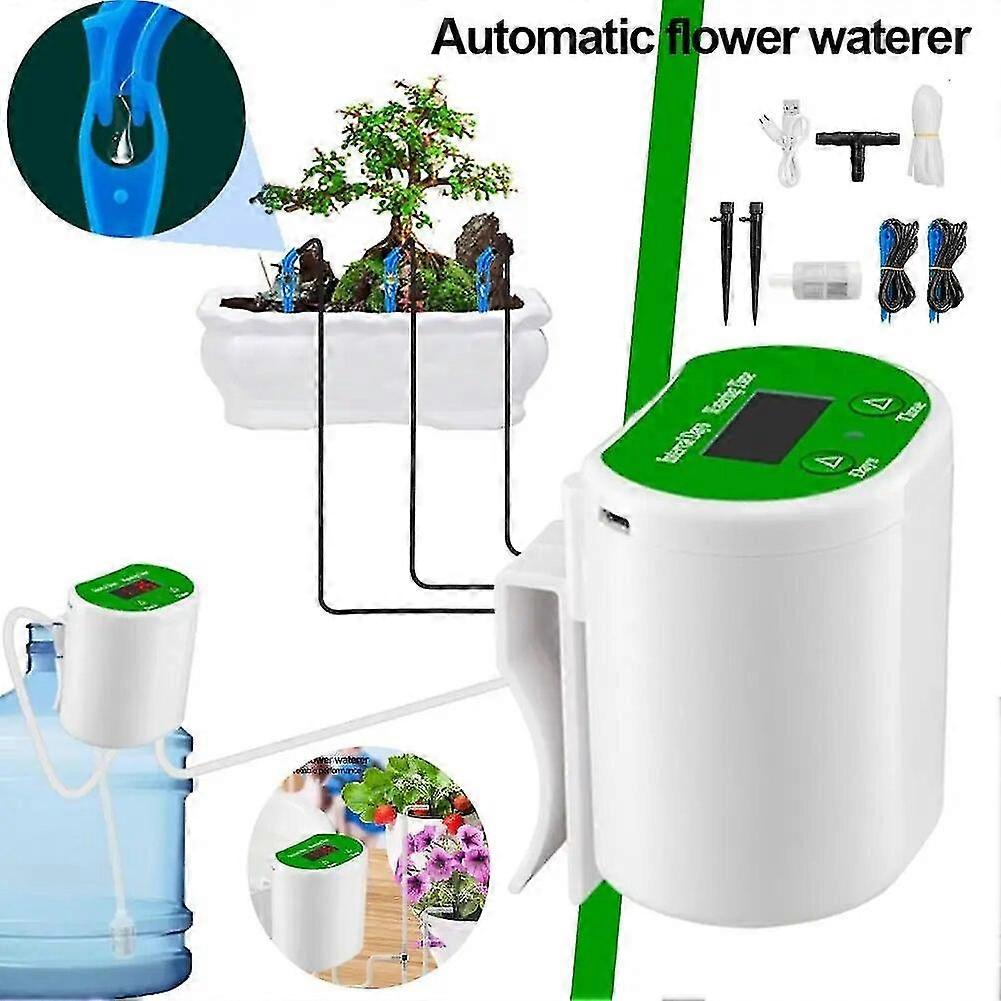 Excellent Automatic Drip Watering System Timer Garden Irrigation Equipment Automatic Watering Machine Waterer Sprinkler Garden Irrigation