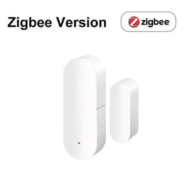 AVATTO Tuya WiFi/Zigbee Smart Door Sensor Window Detector Automatic Magnetic Contact Sensor Work for Alexa Google Home