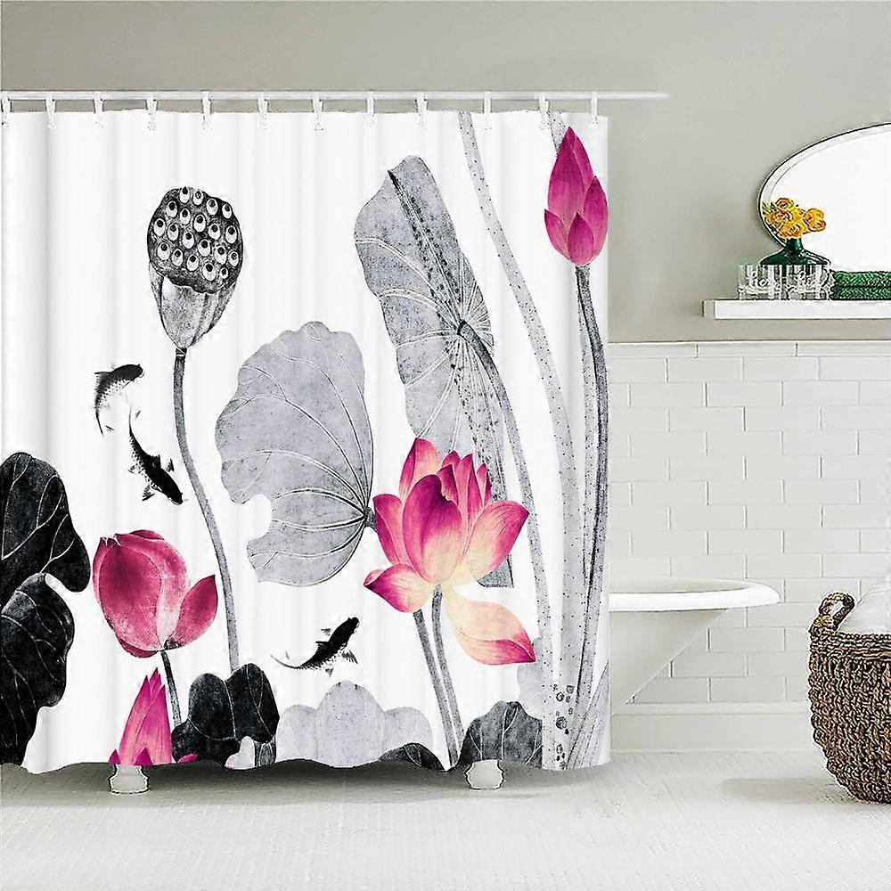 Baderom Dusj Gardin Design Stil - 1132