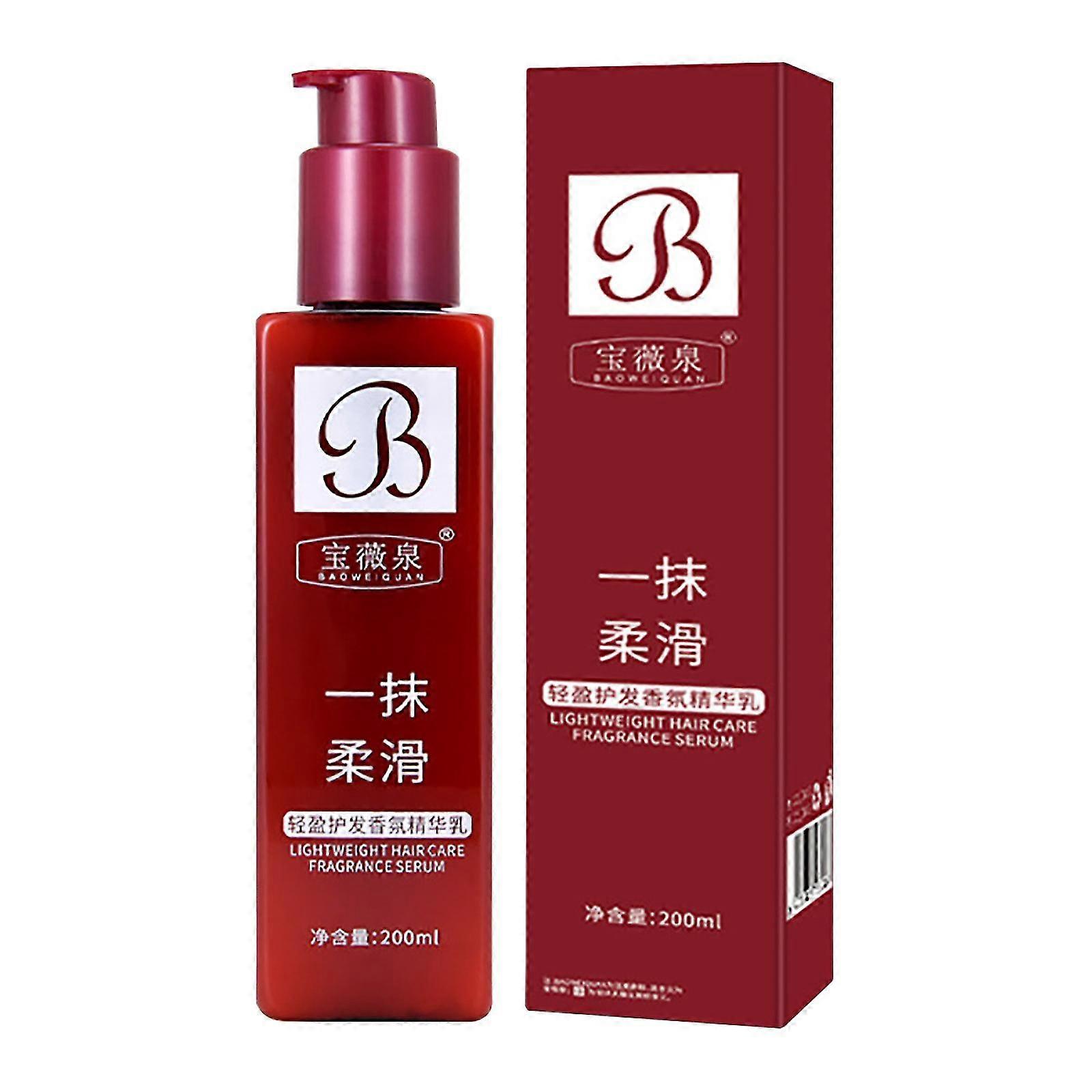 Lisse Soin des Cheveux Essence Nutritive Hydratante Lisse Amélioration Frisottis Parfum Après-Shampoing Sans Rinçage 200ml Hk