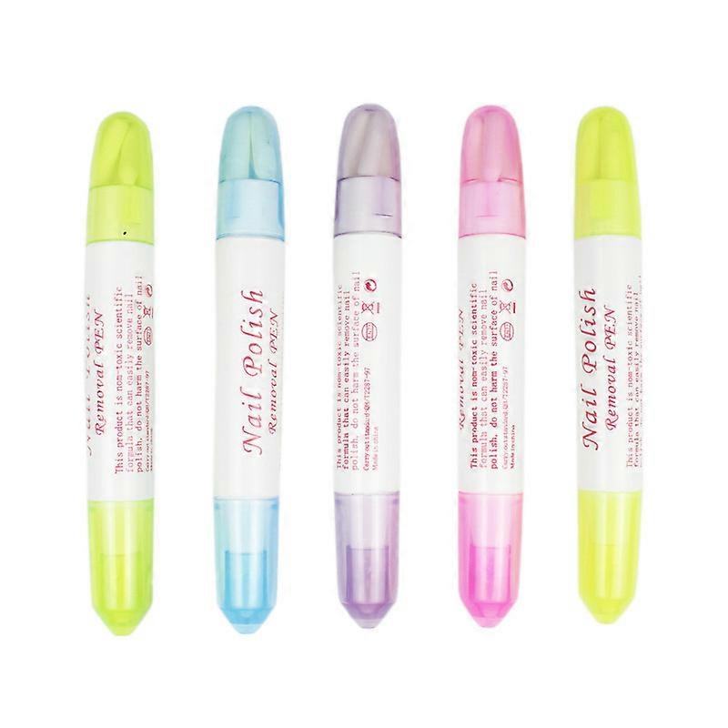10 pcs Nail Polish Remover Pen Nail Edges Corrector Pens Nail Polish Cleaning Pens