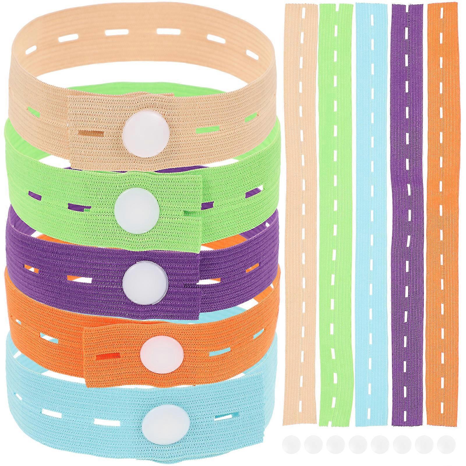 50 قطعة شريط مطاطي مع منظم خزانة عروة لبطانية ملابس ملاءة السرير