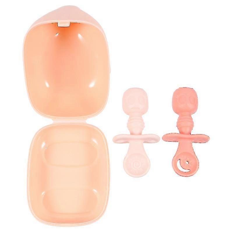 1set Kids Silicone Spoon - XY