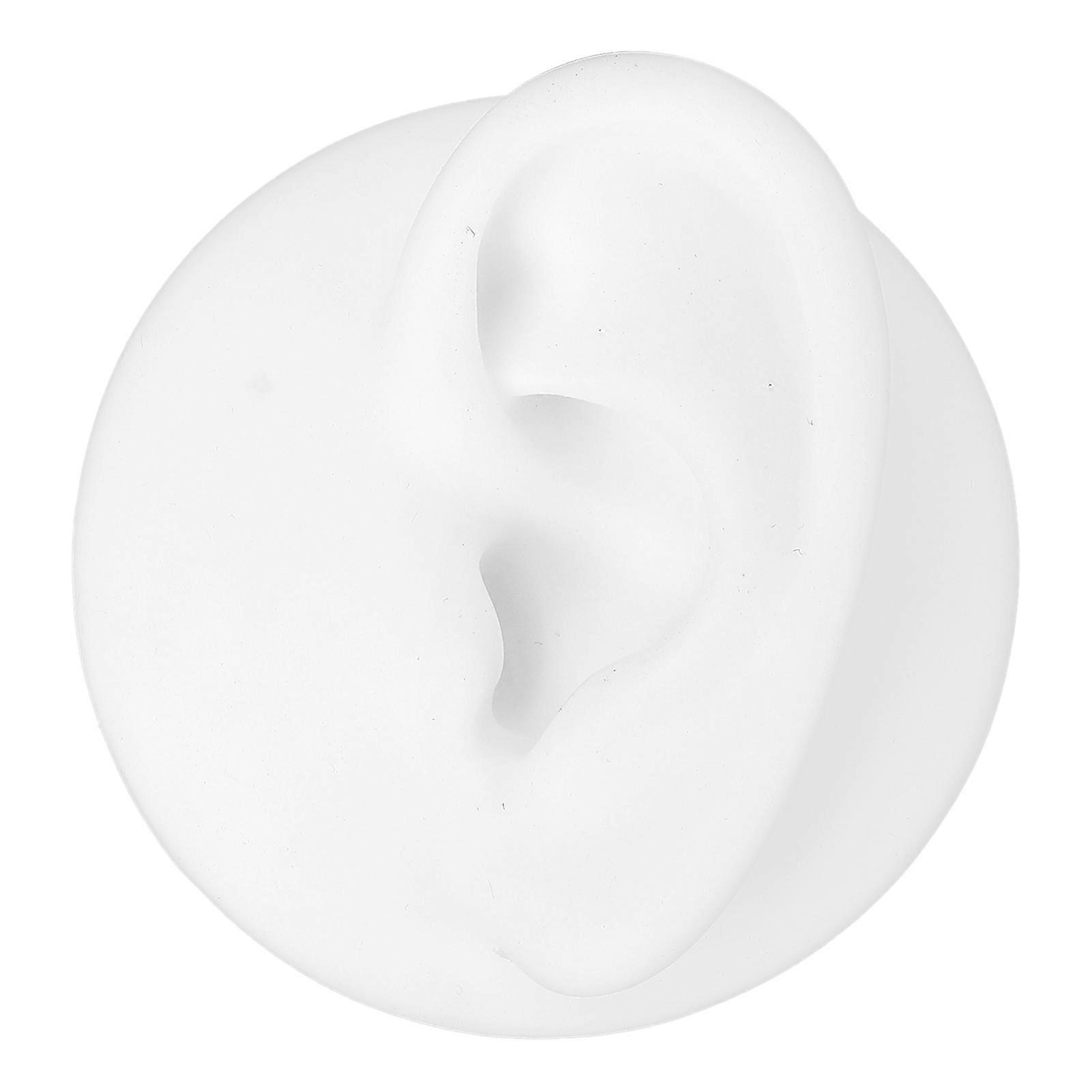 Silicone Ear Model Simulation Multifunctional Left Right Human Ear Model Display ToolLeft