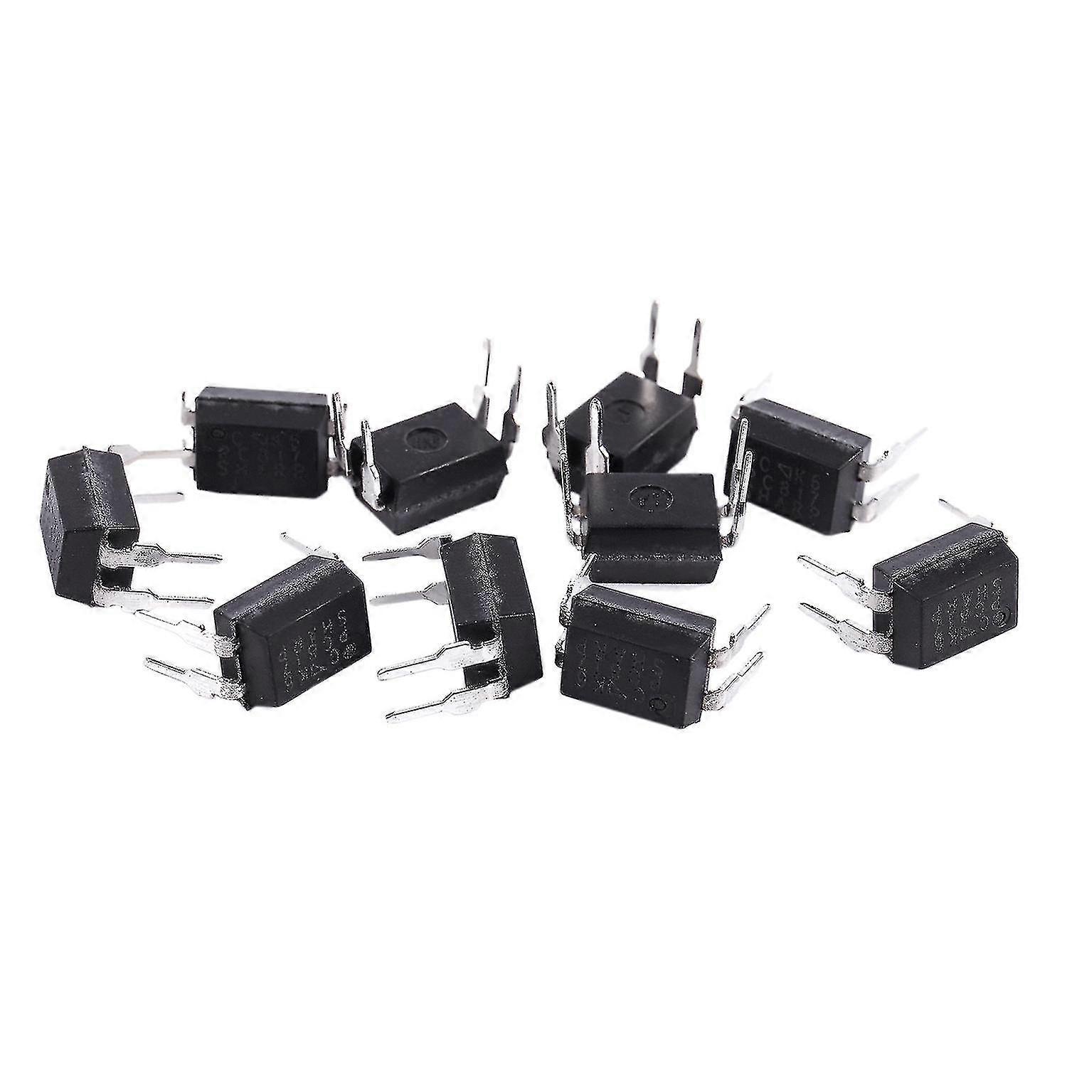 10pcs Pcb Board Through Hole Pc817c Pc817 El817 817c Optocoupler Dip-4