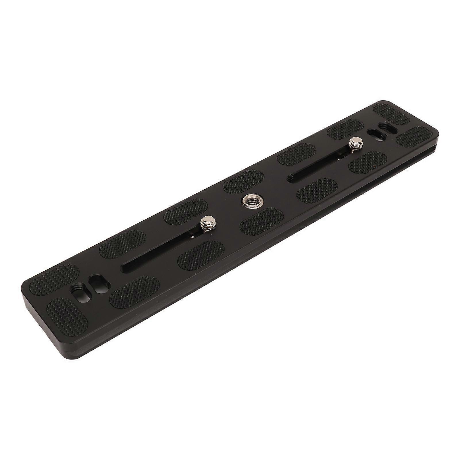 Arca Camera Quick Release Rail, Aluminum, with 1/4" and 3/8" Thread, 200mm