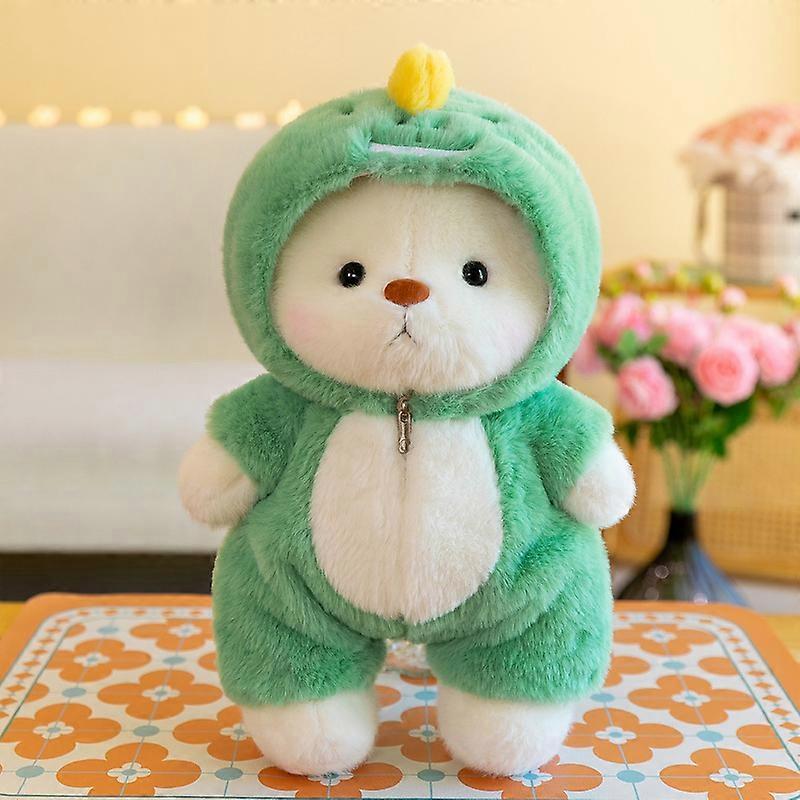 Kawaii دمية الدب أفخم عالية الجودة تتحول إلى ديناصور سمك القرش الأغنام لصديقة عيد الحب هدية عيد ميلاد حزب ديكور
