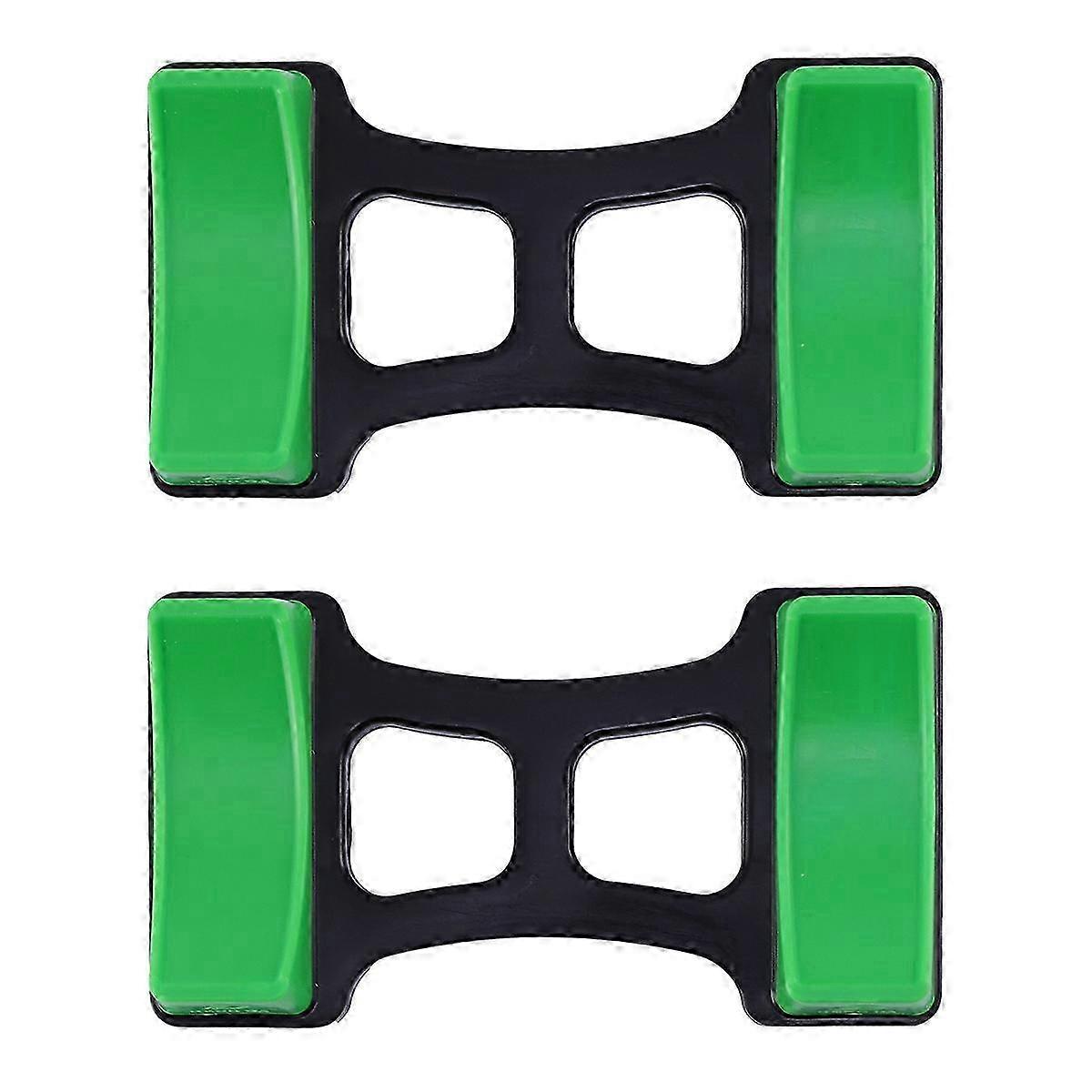 1 Pair Plastic Dumbbell Rack Stands Weightlifting Holder Dumbbell Floor Bracket