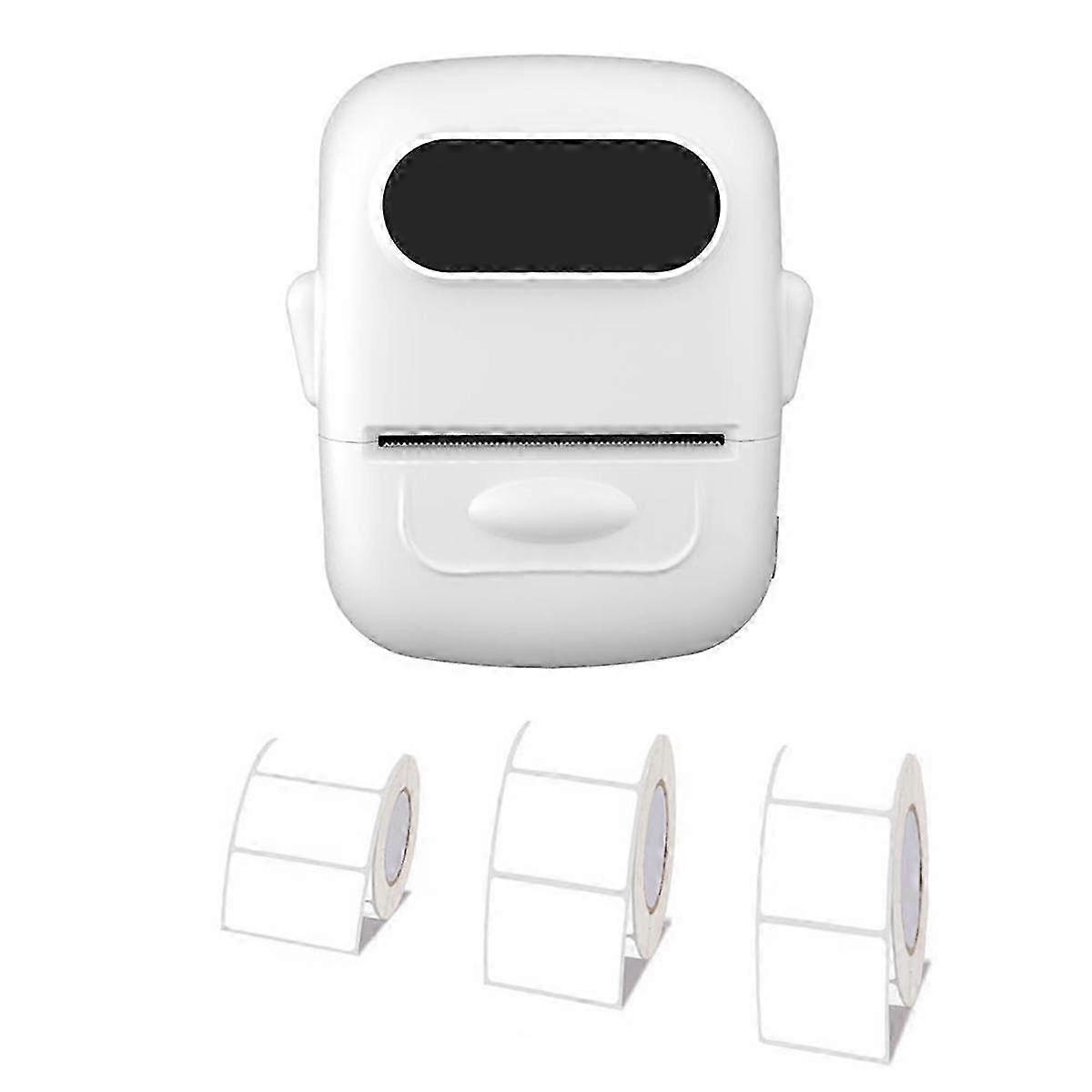 Portable Label Printer Thermal Printer Inkless Adhesive Name Sticker Labeling Machine Similar With