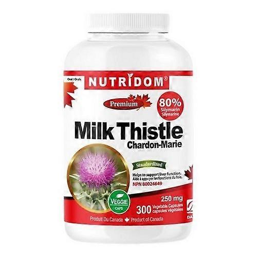Nutridom Milk Thistle Aile boyutu, 300 VegCaps