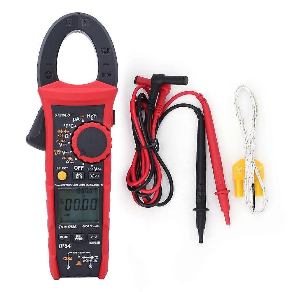 UNI T UT219DS 6000 Counts LCD-Stromzangenmessgerät Spannungs-Strom-Widerstands-Tester