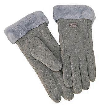 Frauen Winter Warme Handschuhe Touchscreen Handschuhe Winddichte SMS-Handschuhe Für Fahren, Wandern, Laufen
