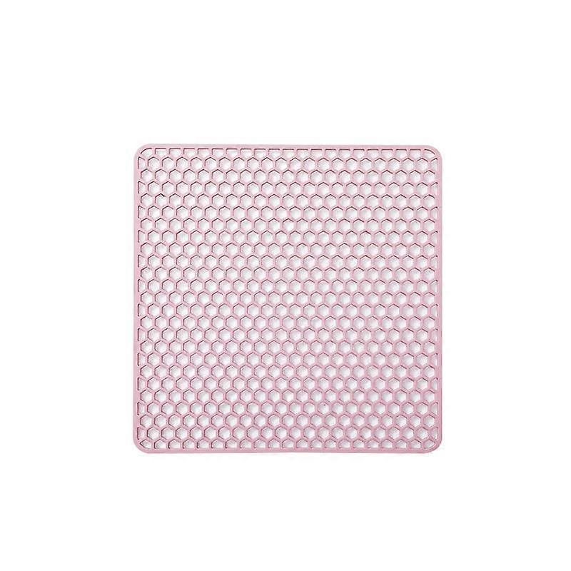 Silicone Sink Drain Hollow Kitchen Filter Splash Mat Sink Drying Pad Anti Scald Table Mat