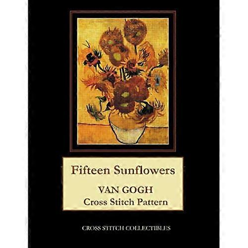 Fifteen Sunflowers: Van Gogh cross stitch pattern