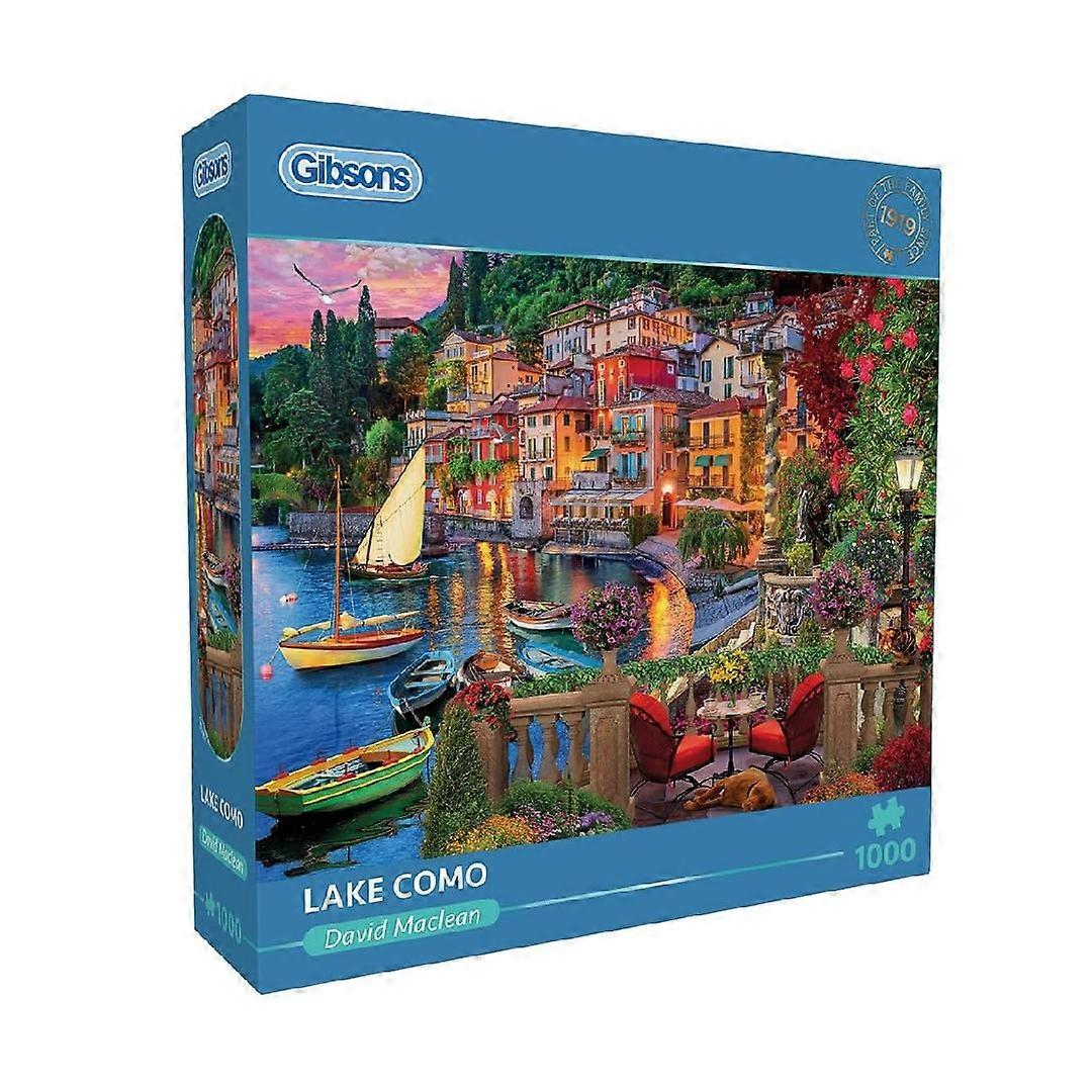 Gibsons Lake Como David Maclean 1000-elementowa układanka