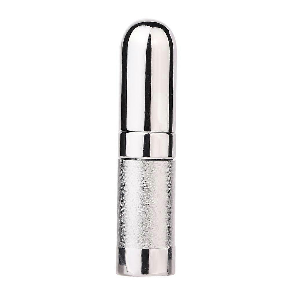6ML Refillable Perfume Spray Bottle Glass Liner Empty Perfume Atomizer Dispenser Bottle Silver