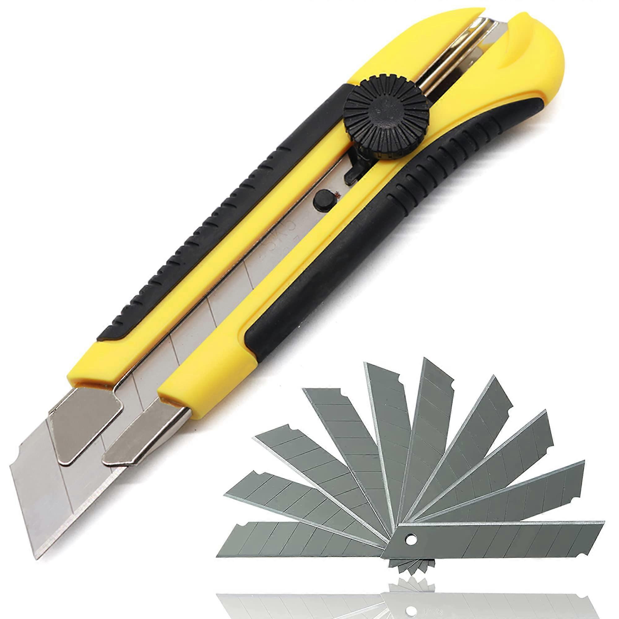 20 PCS Utility Knife for Cutting Cardboard and Boxes 25MM