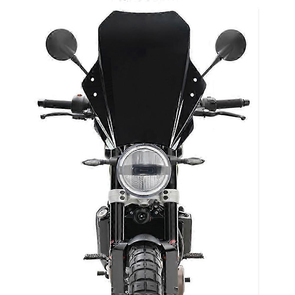Motorcycle Adjustable Wind Screen Windshield For Husqvarna Svartpilen 401 2017 - 2022