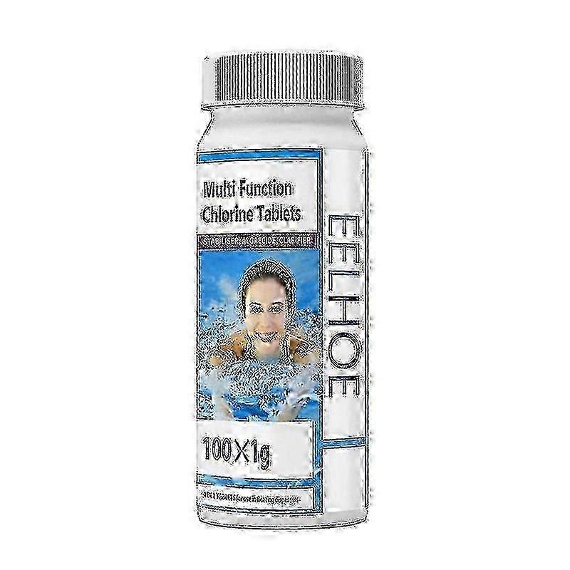 スイミングプール発泡性塩素錠剤水洗浄藻類除去剤洗浄水発泡錠 -