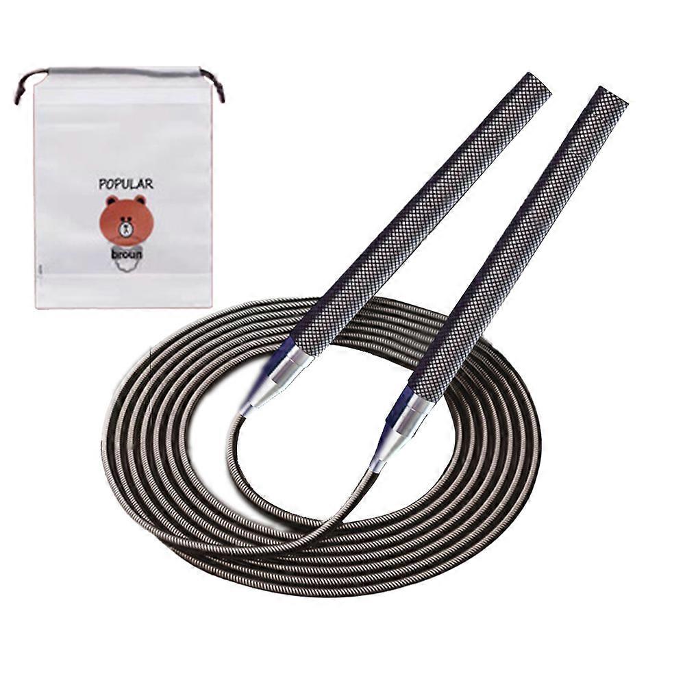 Speed Jump Rope for at-Home Workouts, Boxing, Fitness, and Conditioning, Easy and Fast Setup