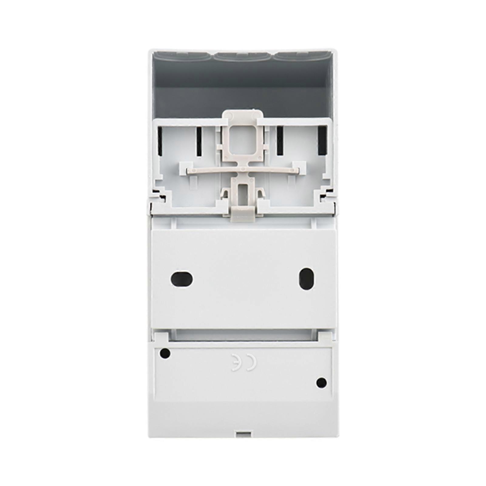 Mechanical 24 Hours Timer Switch AC 110-230V 30 Minutes Interval 48 Times ON/ OFF Programmable Electrical Timer DIN Rail Installation Relay Switch