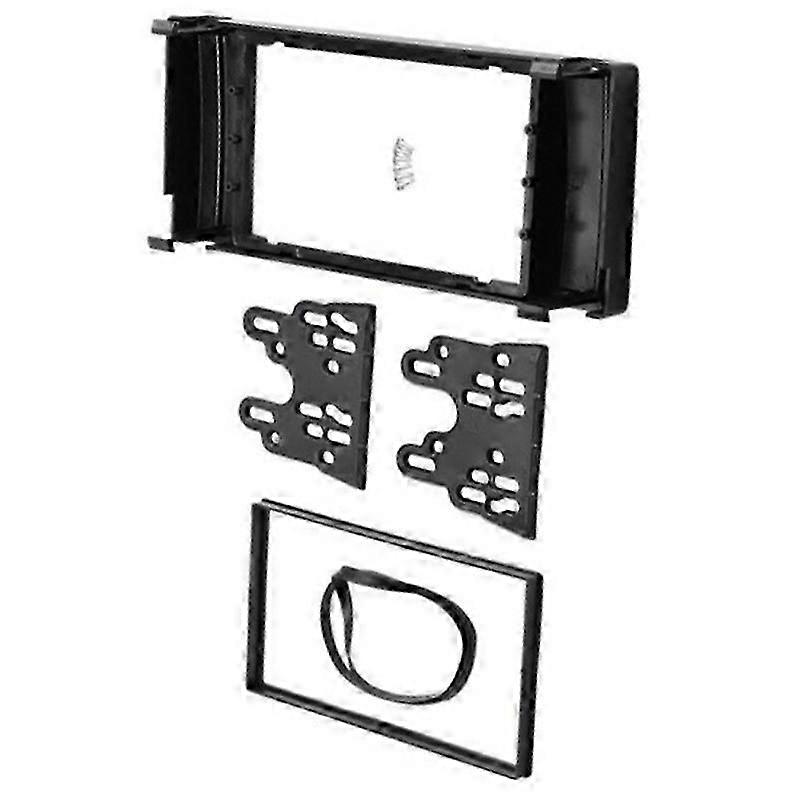 Double 2 DIN Radio Fascia for X5 (E53) 5 (E39) Stereo Facia Frame Panel Radio DVD CD Dash Mount Kit