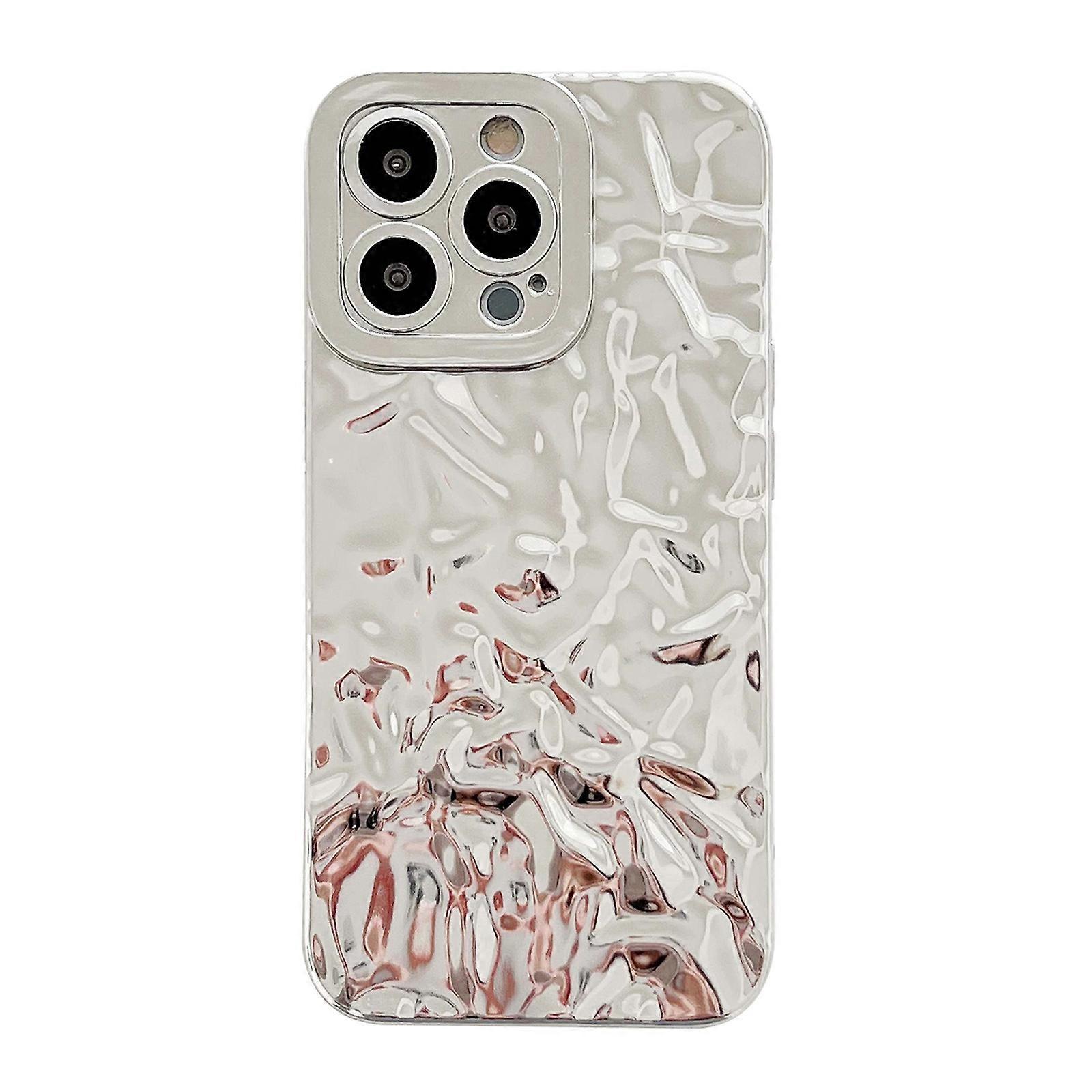 For iPhone 14 Meteorite Texture Electroplating TPU Phone Case
