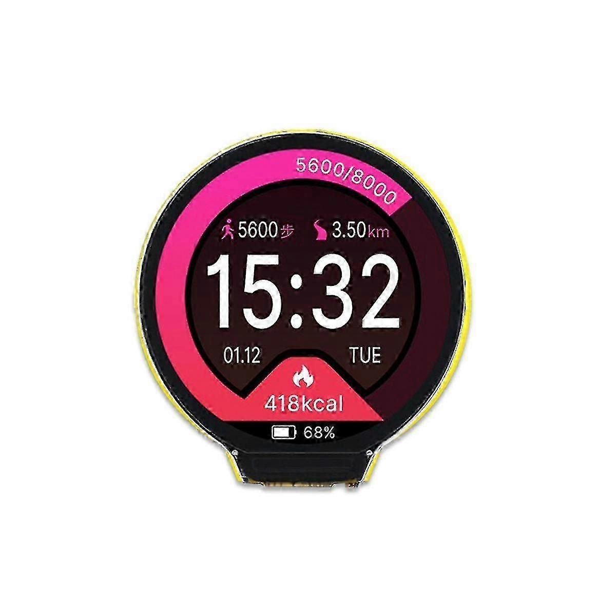 Esp32-c3 Development Board 1.28 Inch Round Lcd Display Screen With Wifi Bluetooth Module No