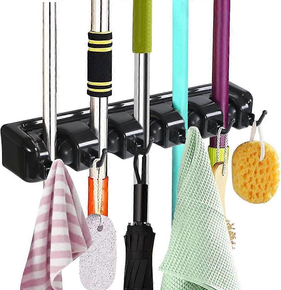 Broom Organizer, Wall Mount, Storage, Ultra-durable