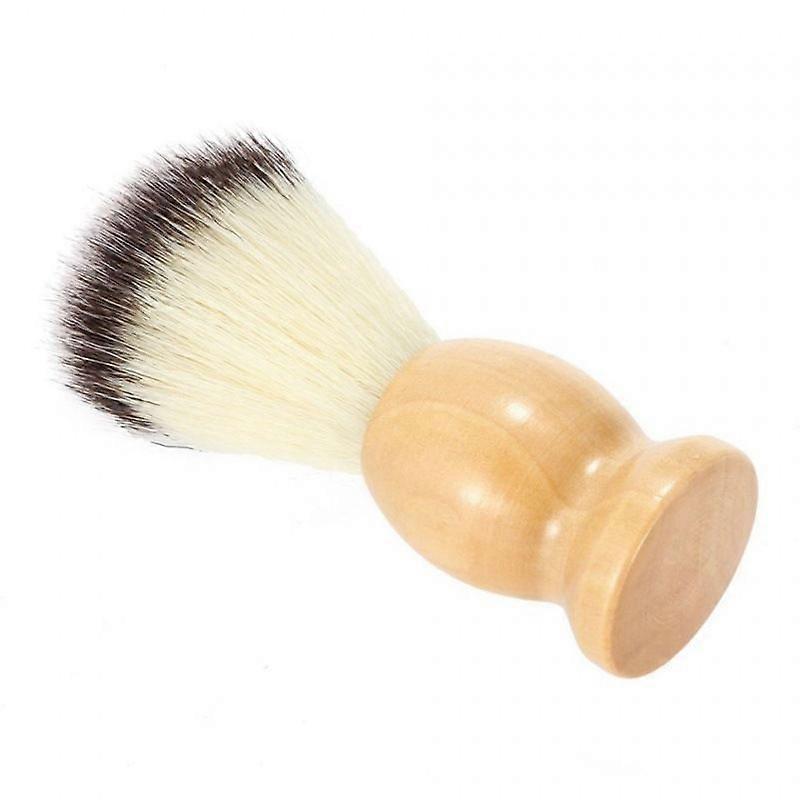 남성용 면도솔 2개 세트, 원목 손잡이, 전문가용 이발 도구 선물