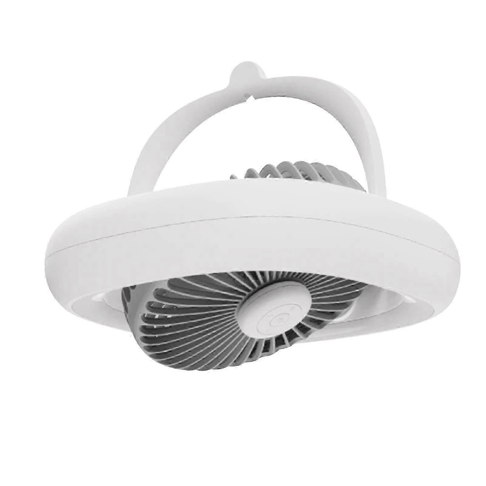 Ceiling Fan- Fan Light With Remote Control Folding Table Fandesktop Mini Circulating Fan Extendable USB Soft And Nstrong Wind