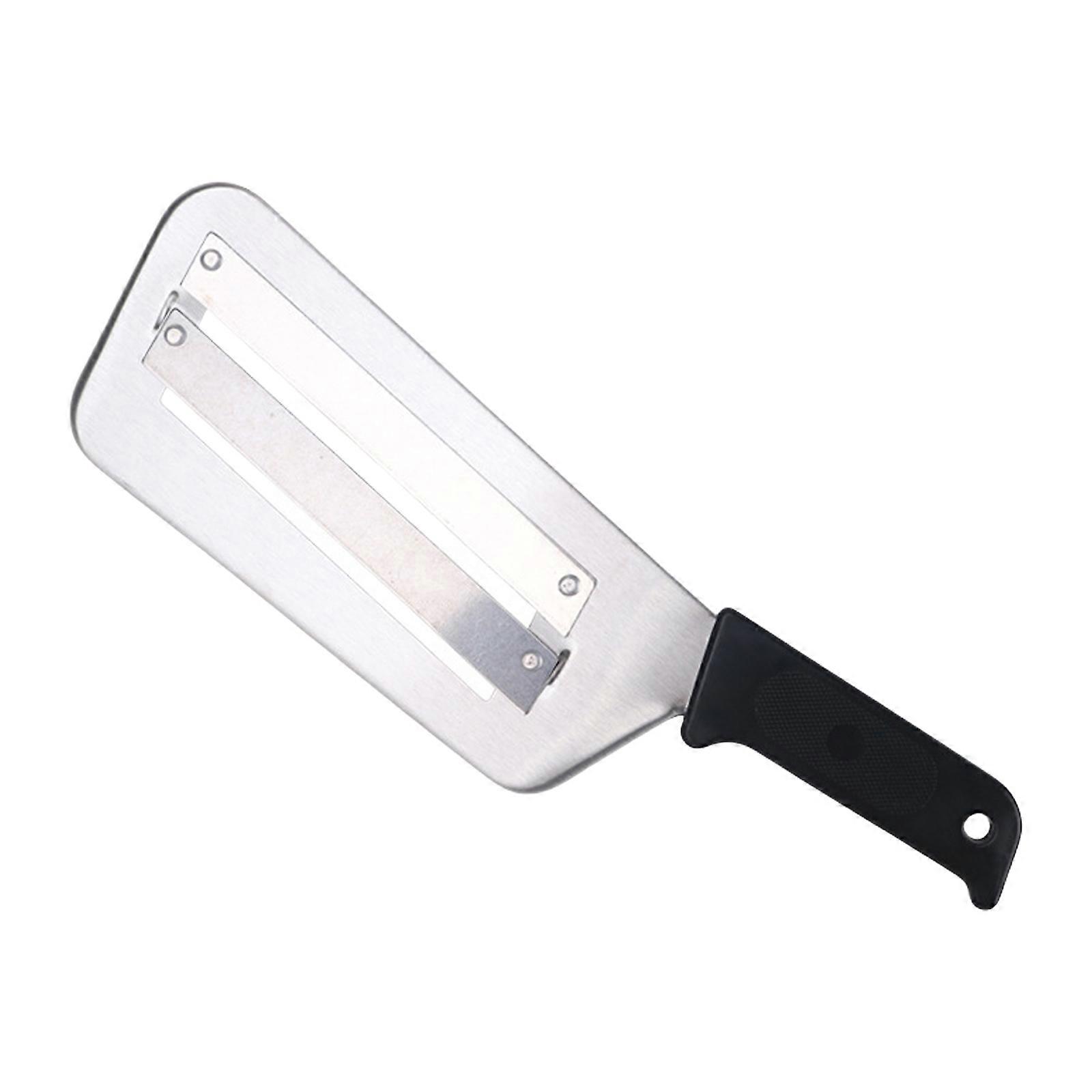 Vegetable Cutter with Comfortable Plastic Handle Cabbage Slicer Stainless Steel Peeler for Quick Meal Preparation