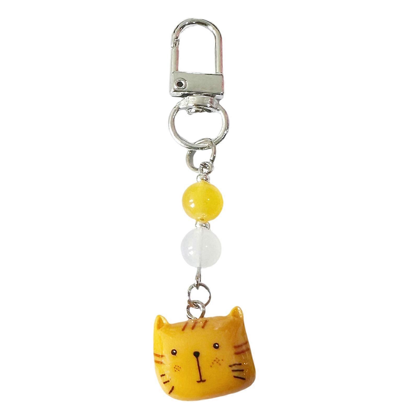 Charming Animal Themed Phone Strap Stylish And Practical Phone Charm Accessory Keychain Pendant For Secure Handling  cat