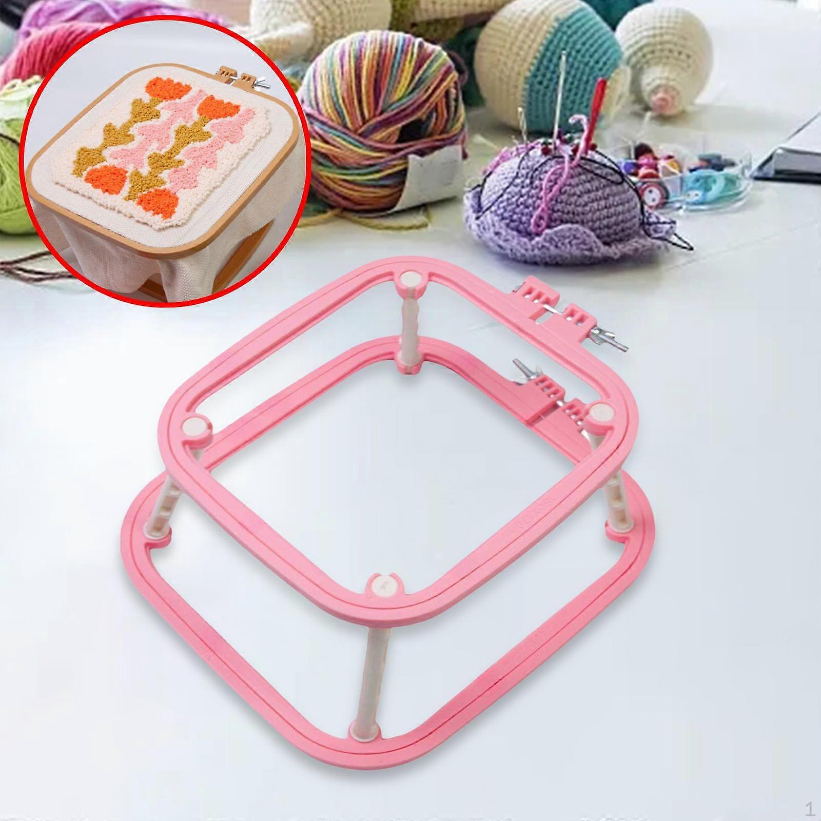 Adjustable Embroidery Hoop Stand for Crafting Creations