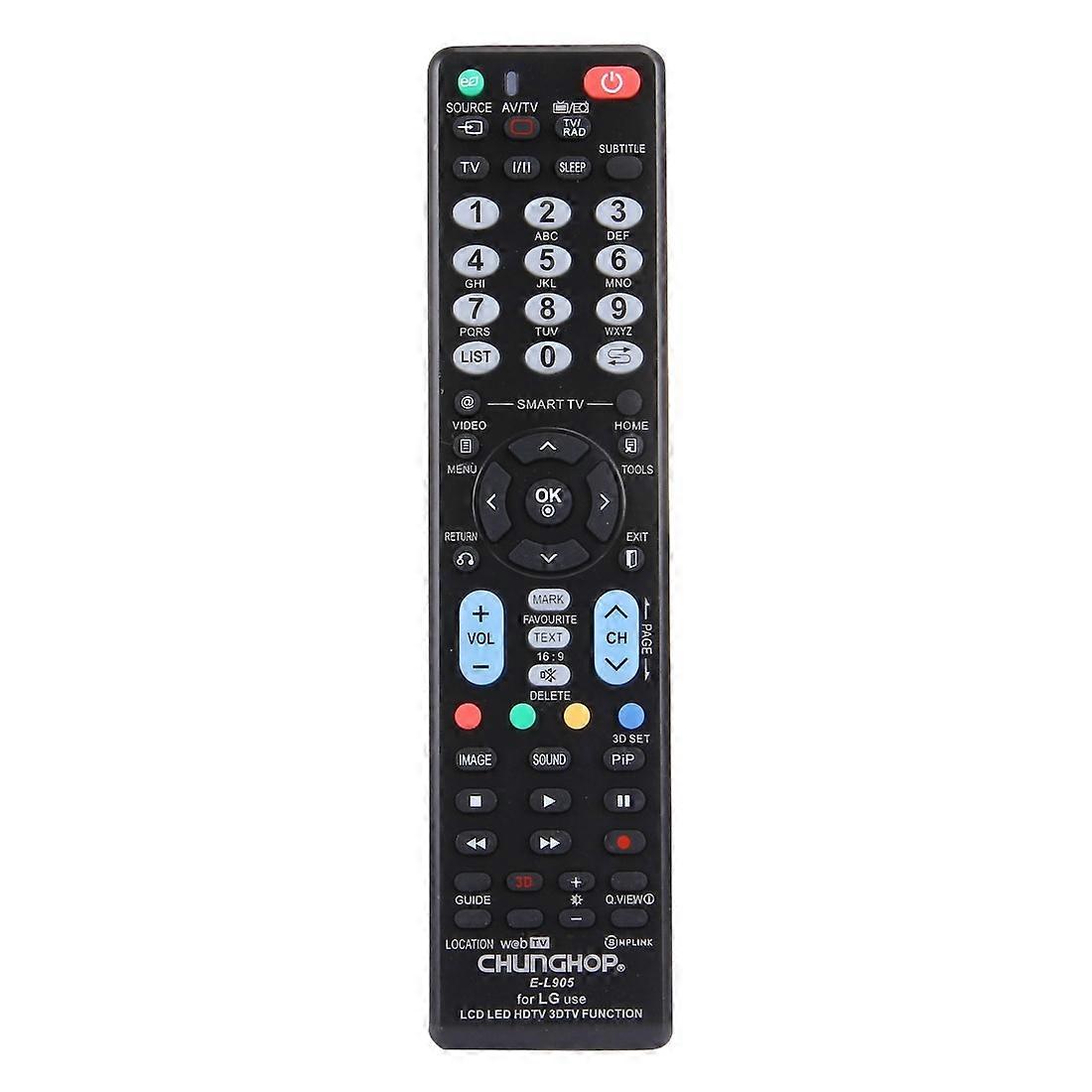 CHUNGHOP E-L905 Universal Remote Controller for LG LED LCD HDTV 3DTV