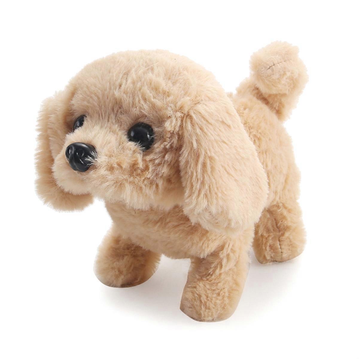 My Realistic Robot Puppy, Interactive Plush Pet Kids Toys C